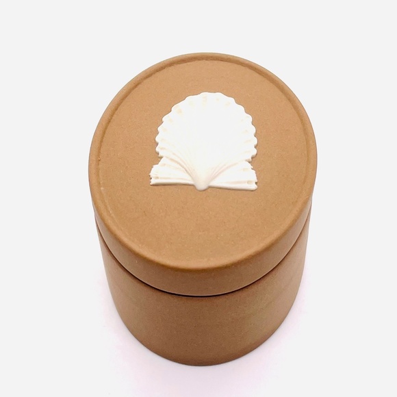 Wedgwood Other - Wedgwood Brown Jasperware Clam Shell Pill/Ring Trinket Box  1 1/2”x 2 1/8”